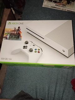 Microsoft Xbox One S 500GB Home Console Bianca NUOVA SCATOLA APERTA