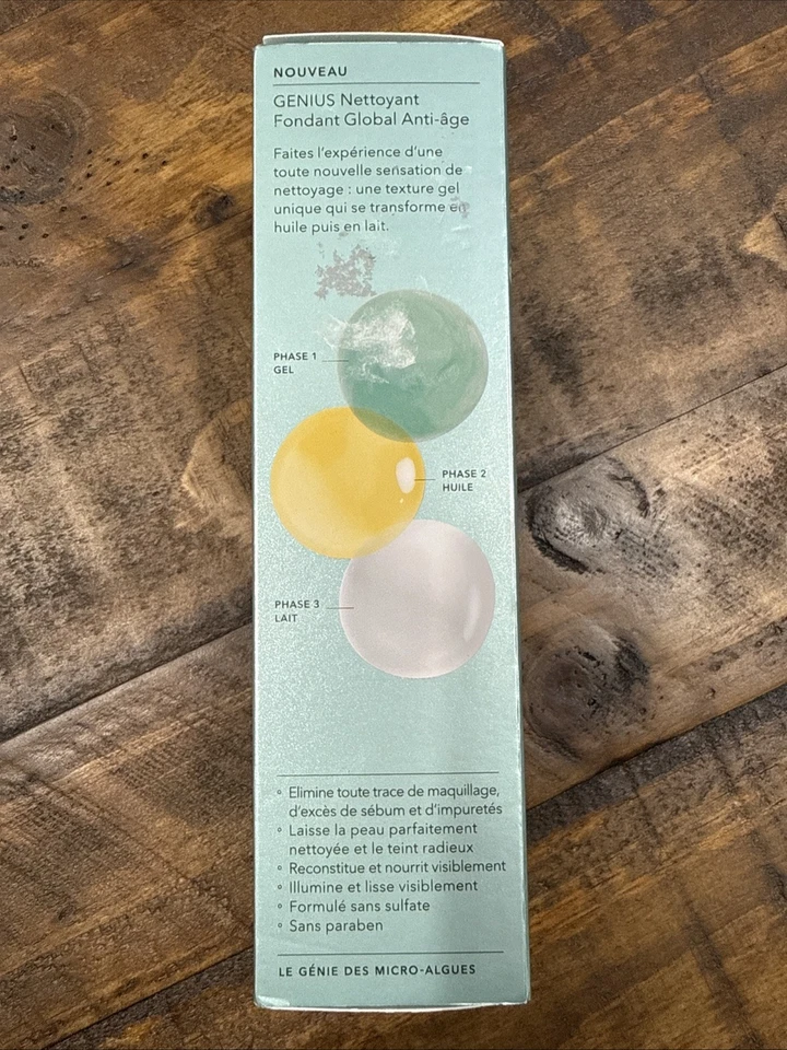 Limpiador antienvejecimiento Algenist Genius Ultimate 5 oz 150 ml ¡Nuevo en caja! Foto 2 de 4