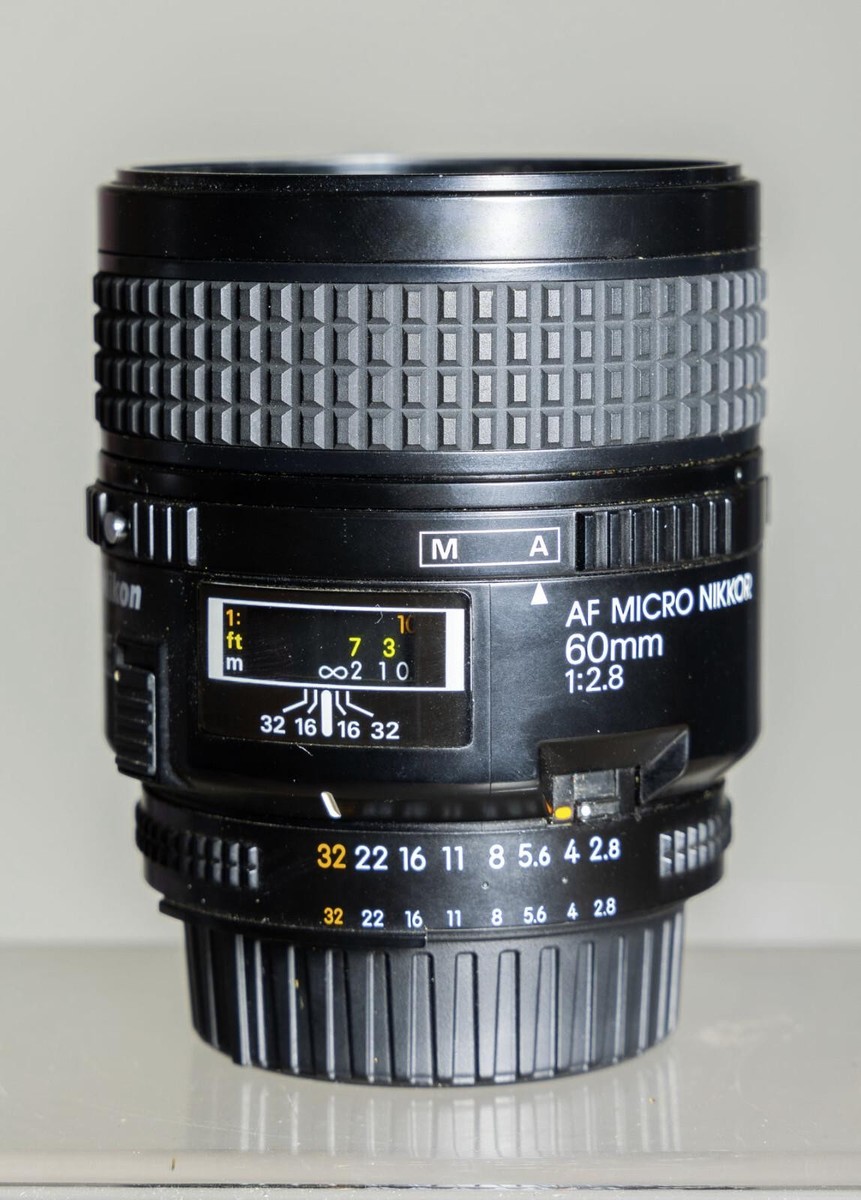Nr Mint Nikon Nikkor 60mm F2.8D AF Micro Nikkor Macro Lens for SLR