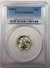 1945-S Mercury Dime.....PCGS MS65 Full Bands