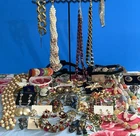 Vintage Costume Jewelry Lot Gold Tone Sterling Some Signed No Reserve