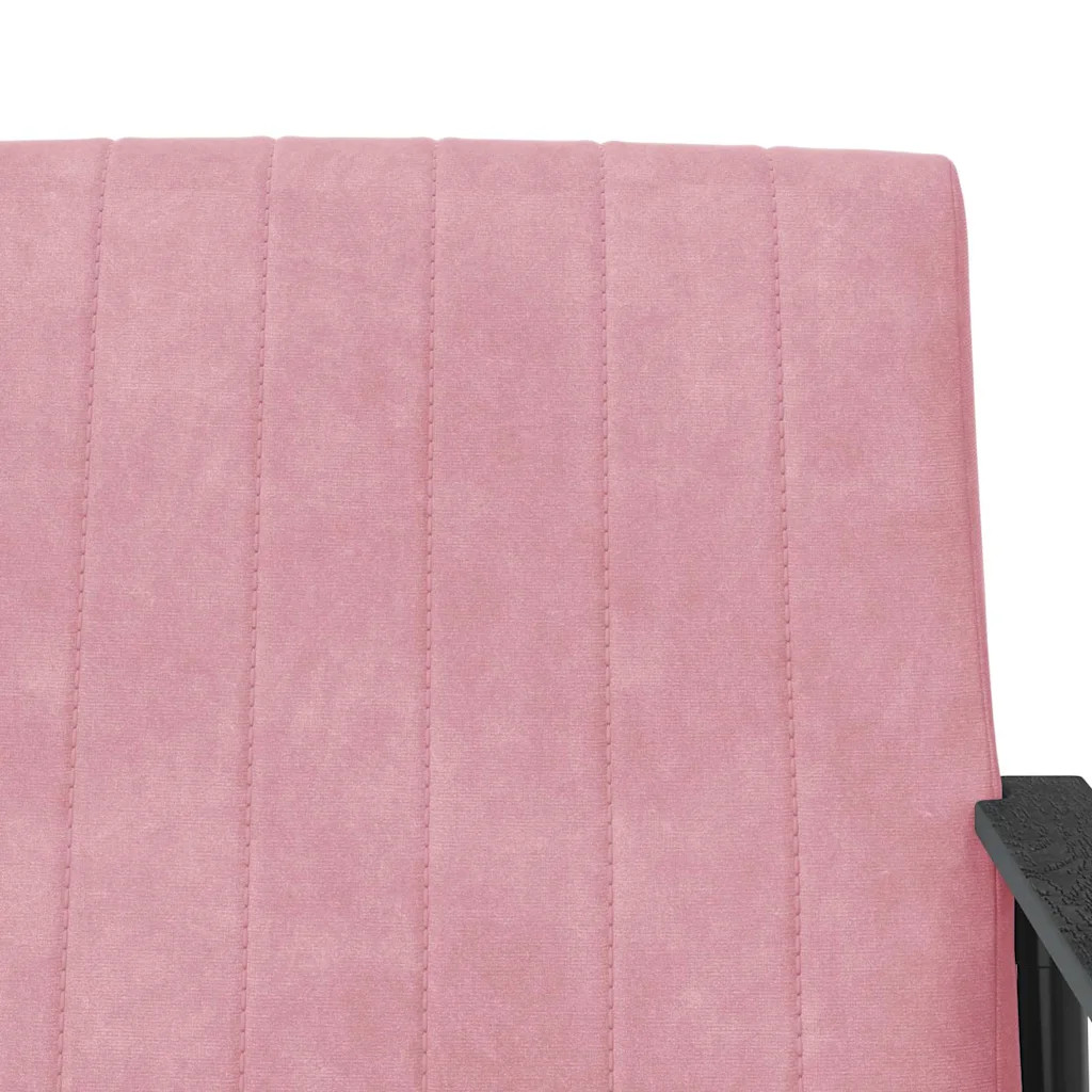 Foto 7 van vidaXL Fauteuil Roze Fluweel