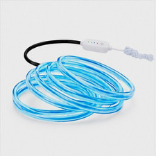 Blue Neon Led Car Interior Light Strip 5v Usb Ambient Glow Rope Lighting Blue Neon Led Car Interior Light Strip 5v Usb Ambient Glow Rope Lighting