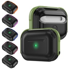 Kickstand Protective Hard Case Shockproof Rugged Cover Lanyard For AirPods Pro