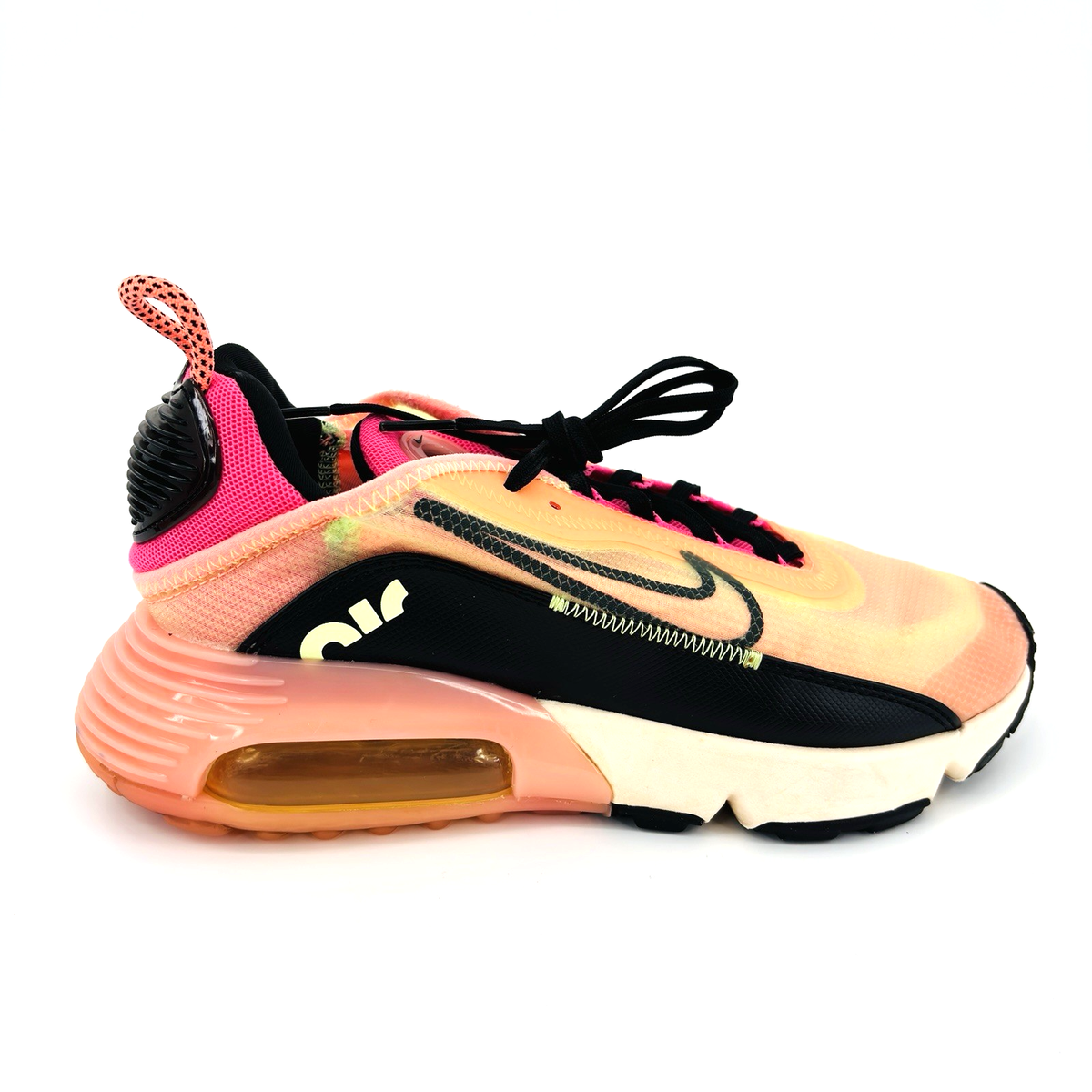 nike air max neon orange pink