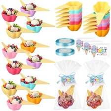 36 Sets End of Year Student Gift Includes Ice Cream Bowls and Spoons Gift Car...