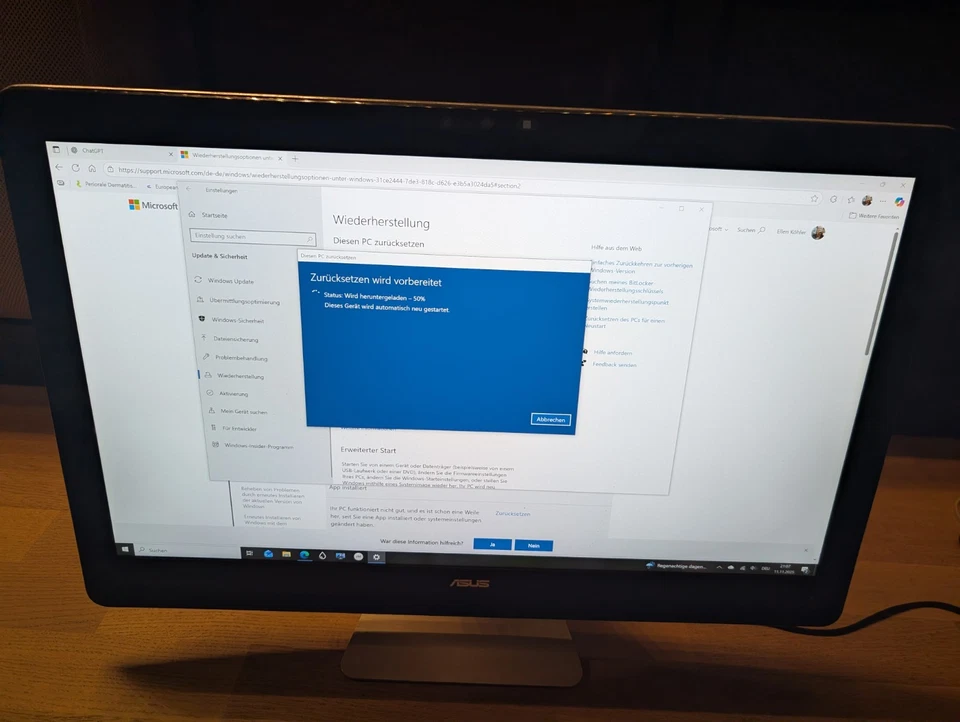 ASUS Zen AiO Pro Z240iCGK-GJ018X - 23,8" 4K Touch All-in-One, i7, GTX 960M - Bild 2 von 4