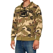 100% Syndicate Zip Hoody - Camo, Small 20032-00005