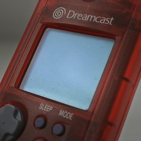 Dreamcast Visual Memory US RED HKT-7000 Sega Official VMU 7024 dc