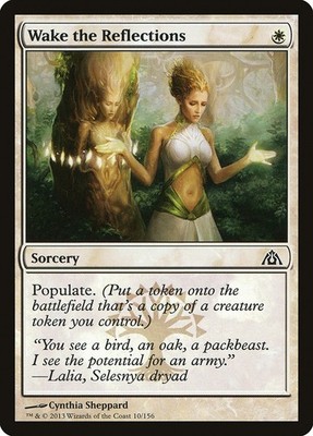 Magic MTG TCG Dragon's Maze 2013 Wake the Reflections 10/156