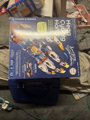 Mega Cyborg Hand STEM Experiment Kit | Build Your Own GIANT Hydraulic Hand | Ama