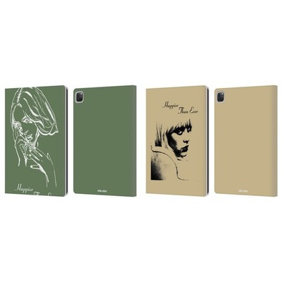 OFFICIAL BILLIE EILISH HAPPIER THAN EVER LEATHER BOOK WALLET CASE FOR APPLE iPAD