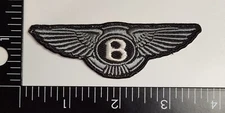 BENTLEY Patch Hook Loop Tactical Quality Embroidered British Automotive Race