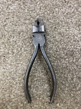 Vintage Oxwall Pliers 4.5” Long Stamped British Zone Germany Post WW2 GUC