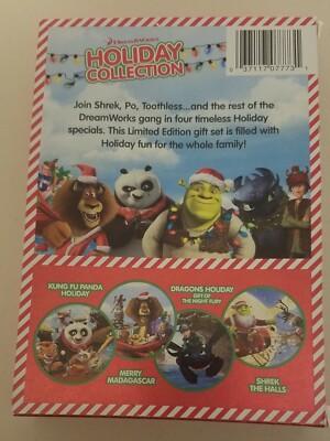 DreamWorks Holiday Collection. Shrek, Kung Fu Panda, Madagascar
