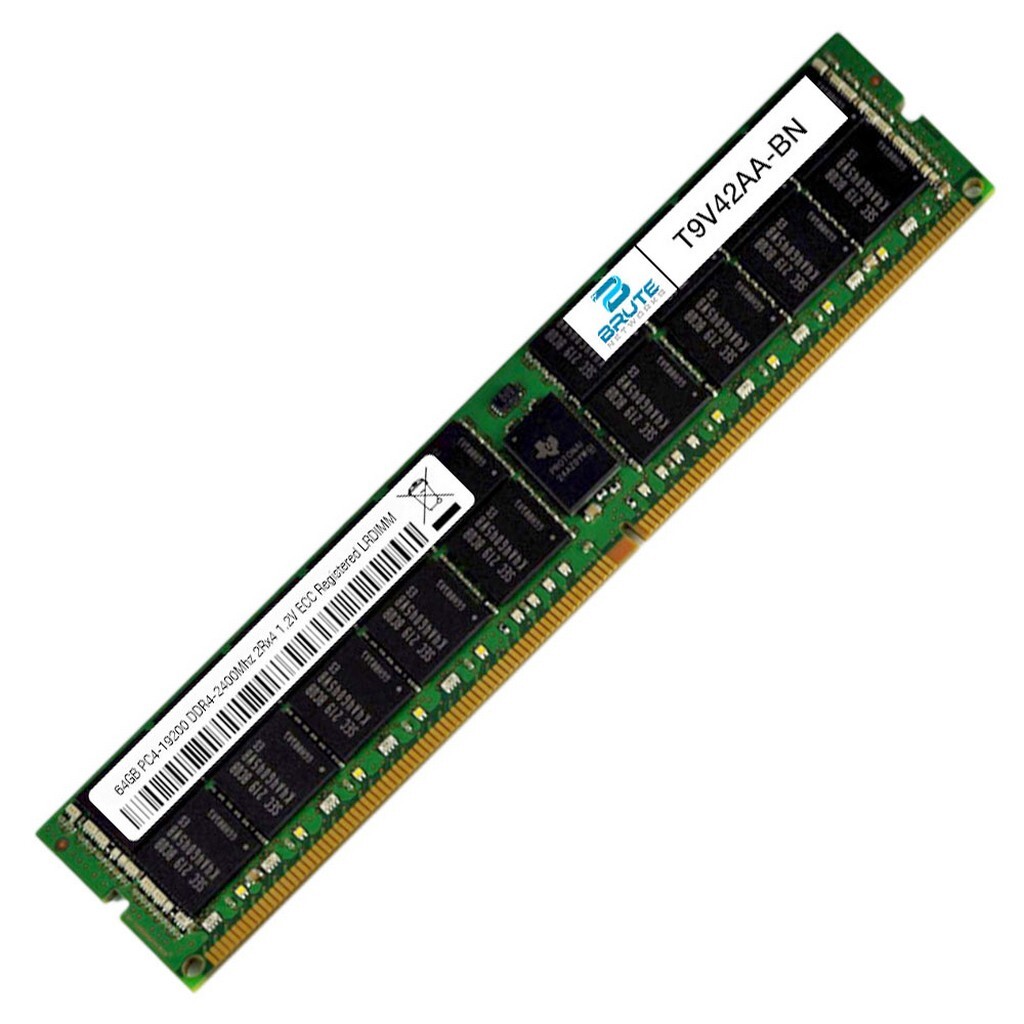 64GB DDR4 LRDIMM Memory Module - 2400MHz PC4-19200 For HP Z640