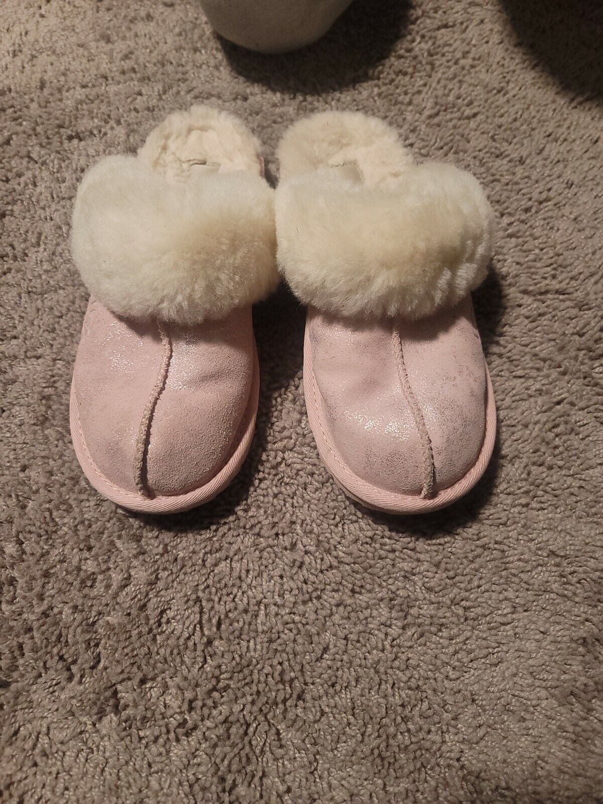 UGGS COQUETTE WOMEN'S SLIPPERS PINK SIZE 4 - image 1