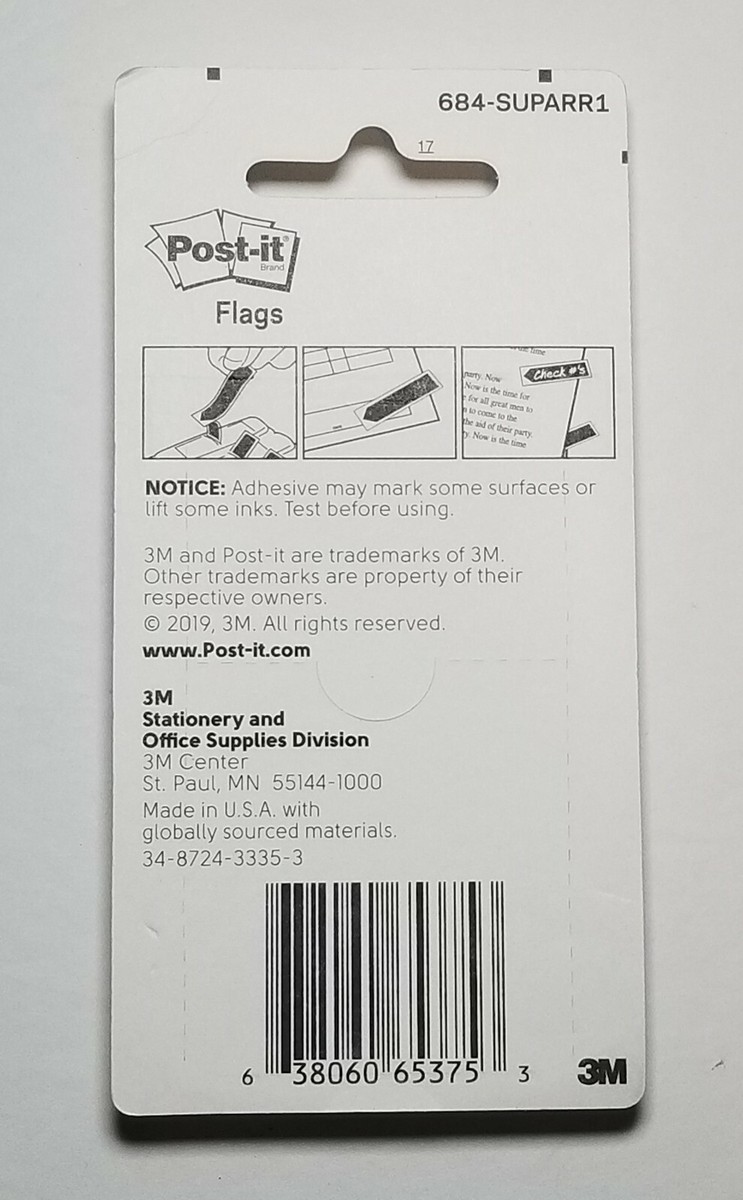 Supreme®/Post-it® Flags FW19 week 3 | eBay
