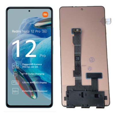 Origianl Xiaomi Redmi Note 12 Pro 5G / 12 Pro Plus 5G OLED LCD Display Touch