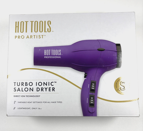 Hot Tools Pro Artist 1875W Turbo Ionic Dryer | Purple (A49)