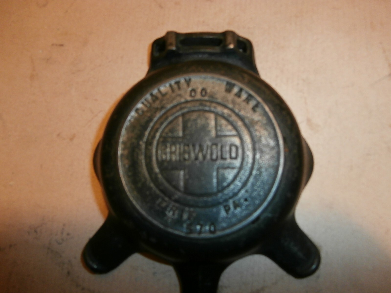 Griswold Erie PA 570 quality ware mini cast iron skillet, 00 Ashtray eBay