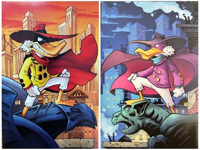 DARKWING DUCK #1/NEGADUCK #1 JIM LEE HOMAGE VIRGIN VARIANTS LIMITED TO 300