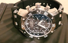 NWT Invicta Pro Diver 52mm Chronograph Black Dial Men's Quartz Watch Orig. Box