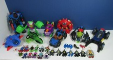 IMAGINEXT BATMAN JET batwing FIGURE BUNDLE dc FISHER PRICE joker robin superman