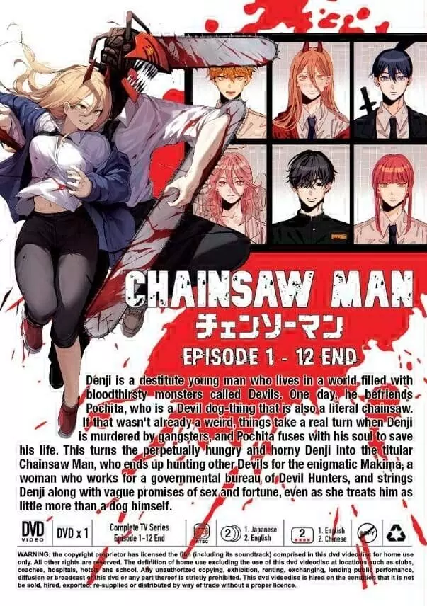 Chainsaw Man Episode 1-25 English Subbed HD 