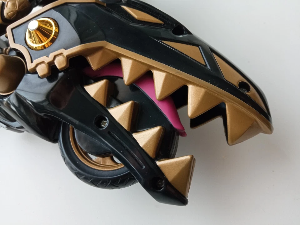 * POWER RANGERS DINO THUNDER BLACK RAPTOR BANDAI 2003 - Imagen 3 de 4