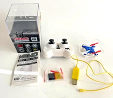 Two NEMO Spy Drones with Remote Controls Picture/Video Cameras, Game Toy