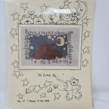 Mosey N Me As Long As Cross Stitch Pattern Chart