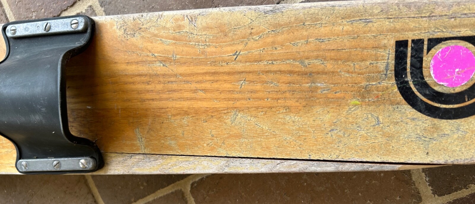 Vintage GROOVED WOOD Cypress Gardens El Diablo Jr. Slalom 60 in. Water