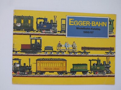 Katalog - EGGER - BAHN - Modellbahn - 1966/ 67 - B12