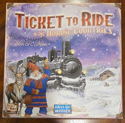 Ticket to Ride - Nordic Countries by Alan R. Moon