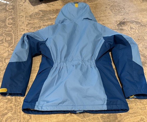 lands end 3 in 1 Jacket Coat Hood Boys Girls Unisex Sz Large 14 - Picture 2 of 8