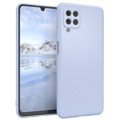 Für Samsung Galaxy M22 / M32 / A22 4G Schutzhülle TPU Backcover Tasche Hell Blau