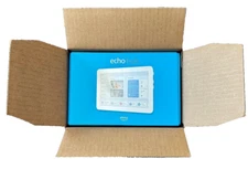 BOX ONLY - Amazon Echo Hub 8" Smart Home Control Panel with Alexa - White