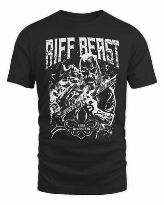 Kirk Windstein Riff Beast TShirt Classic Black Unisex S-5XL 1H0181