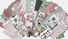 Crate Paper (Hey Santa) & MME (Oh What Fun) Paper & Embellishment - Save 70% [C]