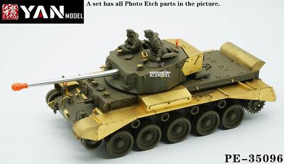 1/35 British Cruiser Tank A34 Comet Detail Up Upgrade Set for Tamiya 35380