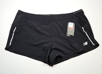New Balance Women's Black Pull-On Running Shorts Size 2X