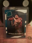 2017 panini donruss Patrick Mahomes rated rookie