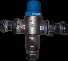 Saracen 2 in 1 15mm thermostatic mixing valve. 171625 TMV3 / TMV2