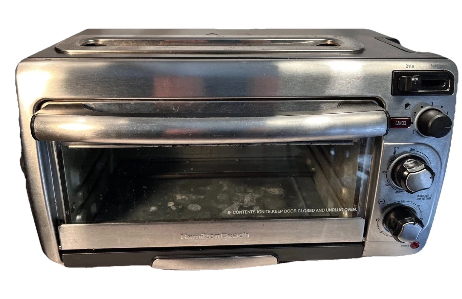 Hamilton Beach 2-in-1 Counter Top Bake/Broil Oven & 2 Slice Long-Slot Toaster
Opens in a new window