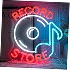 Record Store Neon Sign Music Neon Signs for Wall Decor Letter Neon record store