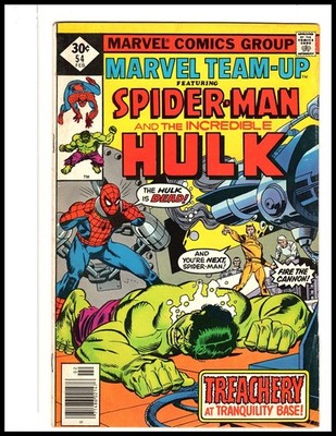 Marvel Team-Up #54 Whitman/Newsstand 2 Issue Lot! (1977) VF-!