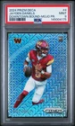 2024 PANINI PRIZM DECA DOWNTOWN BOUND MOJO PRIZM #4 JAYDEN DANIELS RC 4/30 PSA 9