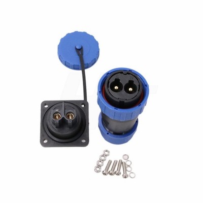 TY28 2 Pin 45A Aviation Waterproof Power Connector Male Female Cable Plug Soc...
