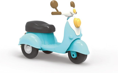Family Toy Mini Scooter With Rolling Wheels Compatible With Dollhouse Figures